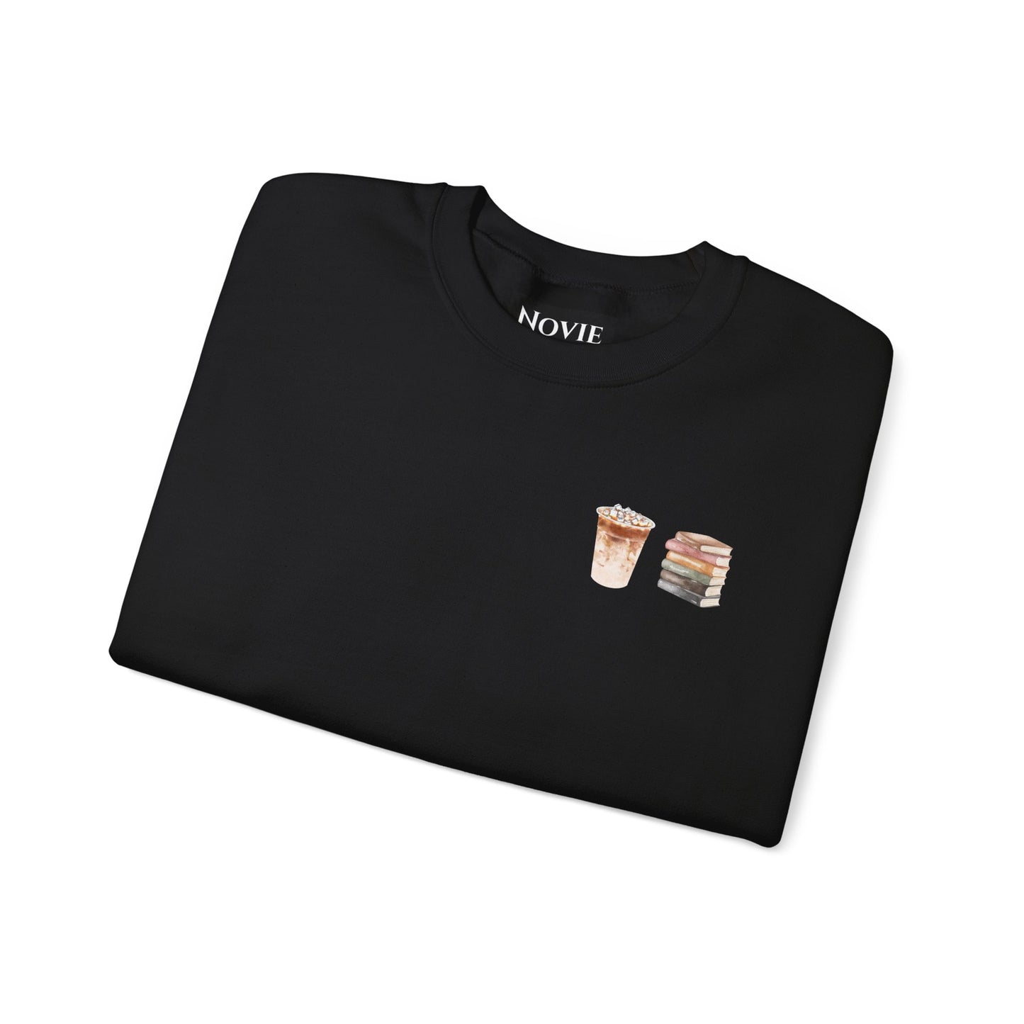 Coffee & Books Sweatshirt - Black