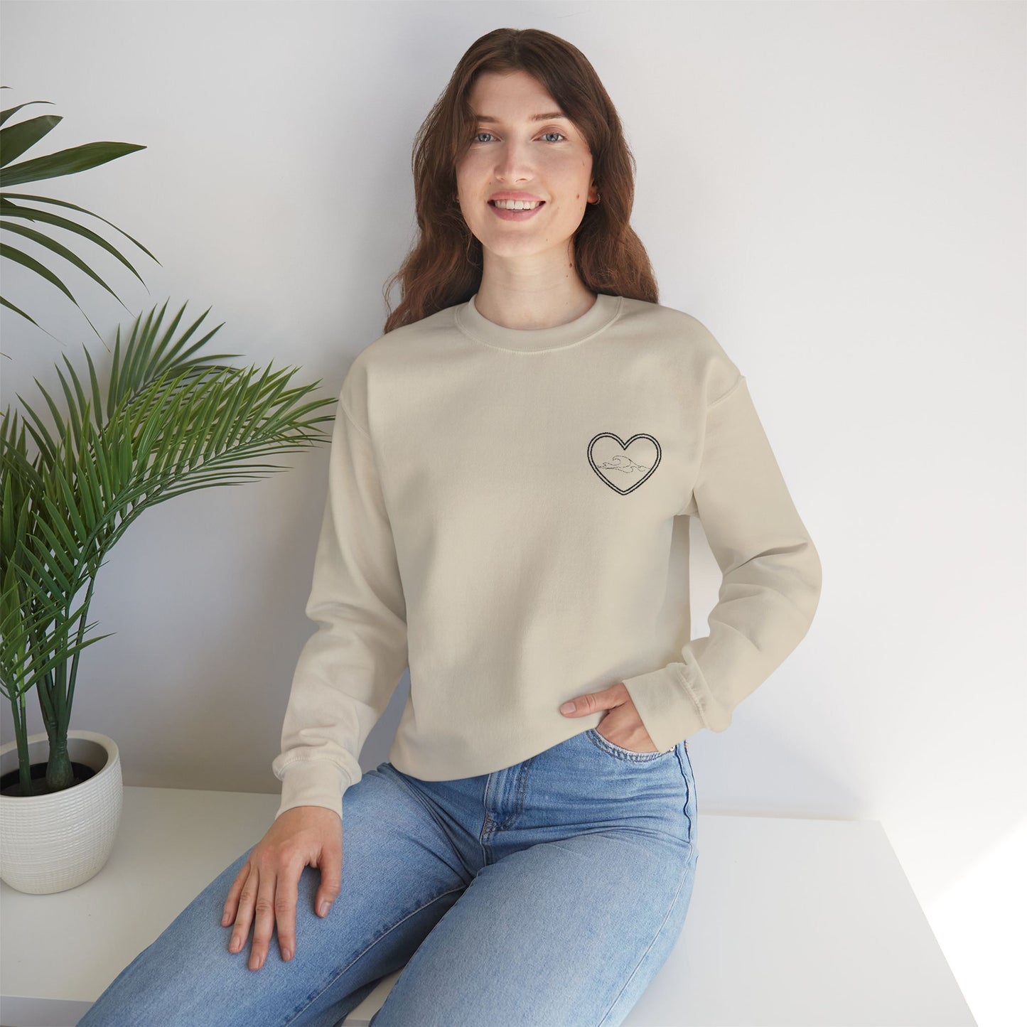 Heart the Ocean Embroidered Sweater